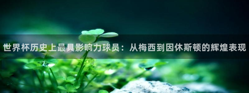 亚洲区世界杯预选赛：世界杯历史上最具影响力球员：从梅西到因休斯顿的辉煌表现